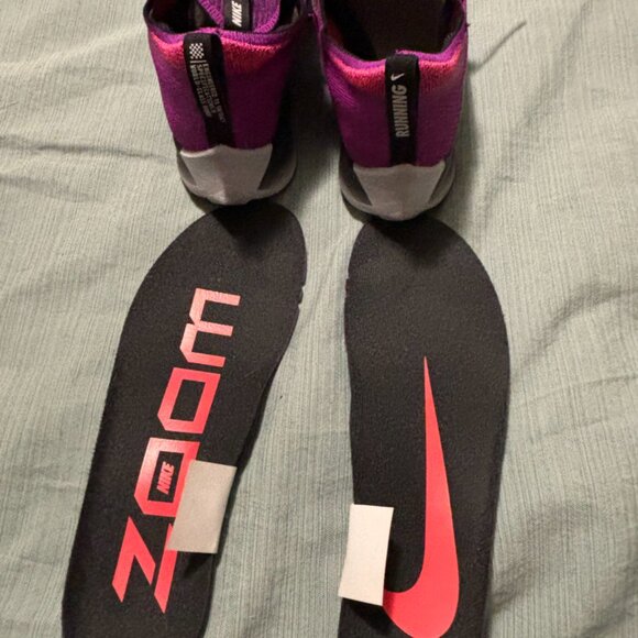 NIKE Zoom Fly 4 Hyper Violet Running Shoes - Women's Size 7 - LIKE NEW w/o Box! - Picture 5 of 13